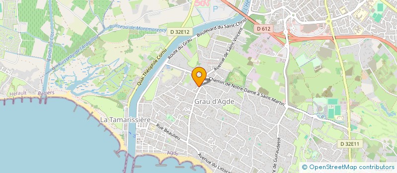 localisation de l'entreprise MONSIEUR ANTHONY SOUQUES à AGDE