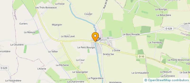 localisation de l'entreprise MONSIEUR ANTHONY STENEGRI à COURGEON