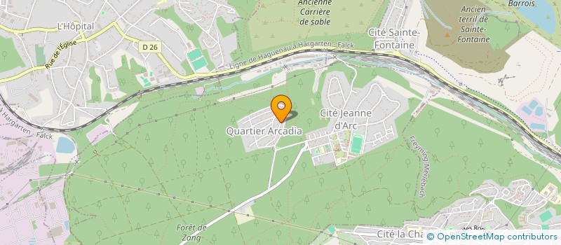 localisation de l'entreprise MONSIEUR ANTHONY STILLATO  SAINT-AVOLD