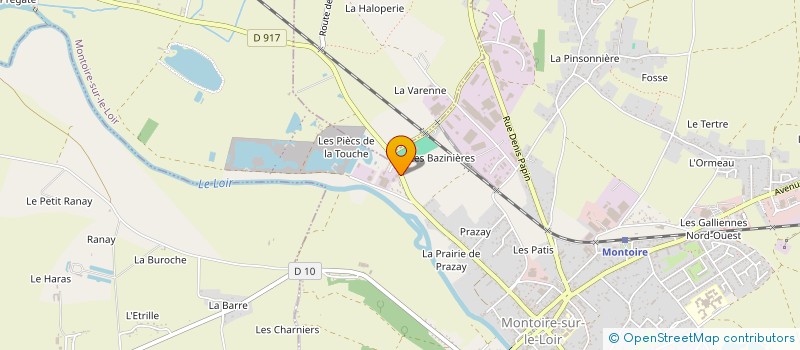 localisation de l'entreprise MONSIEUR ANTHONY STOCKY  LOIR EN VALLEE