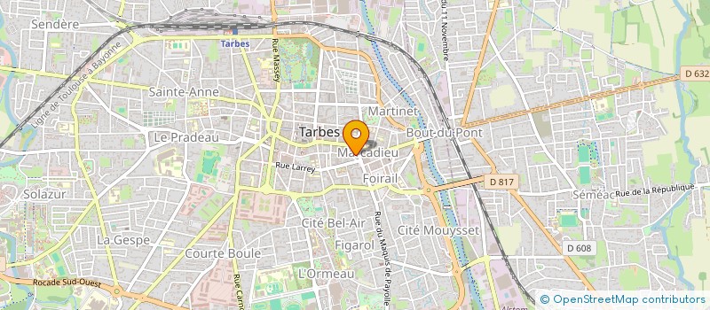 localisation de l'entreprise MONSIEUR ANTHONY STOLL  TARBES