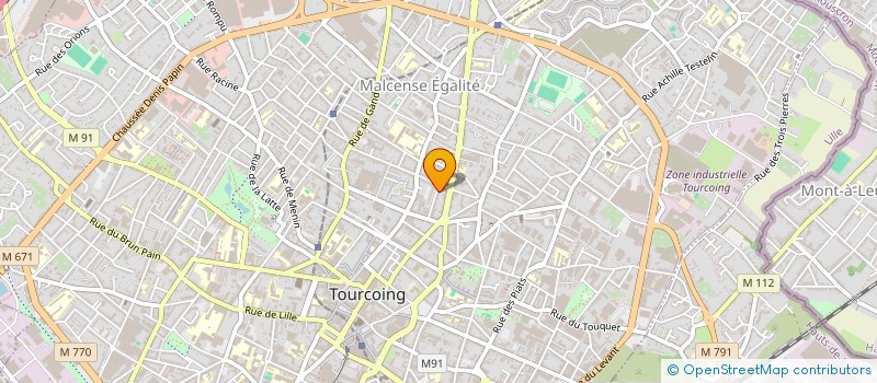 localisation de l'entreprise MONSIEUR ANTHONY STOOP à TOURCOING