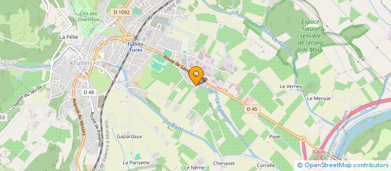 localisation de l'entreprise MONSIEUR ANTHONY STRADY  TULLINS