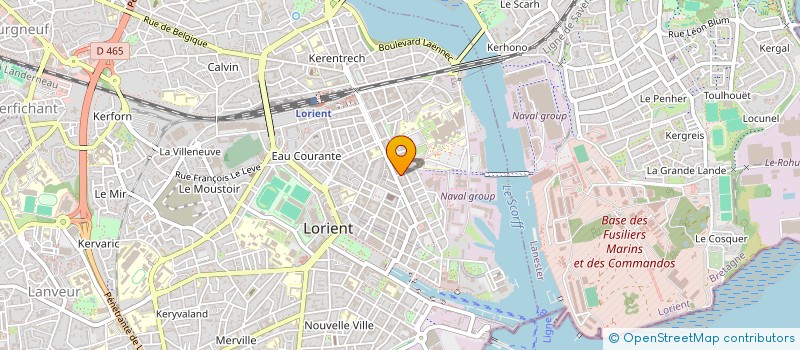 localisation de l'entreprise MONSIEUR ANTHONY SUISSA  LORIENT