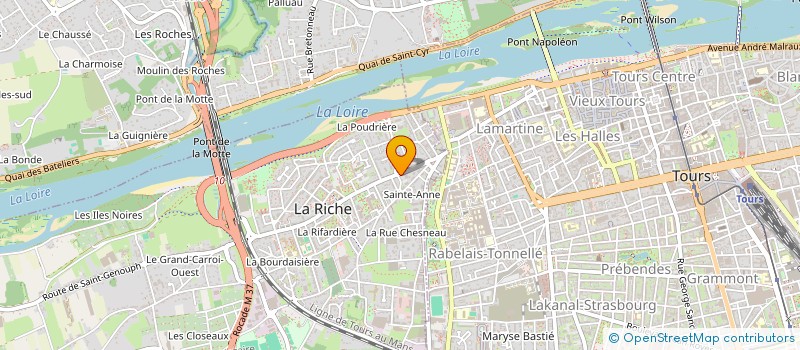 localisation de l'entreprise MONSIEUR ANTHONY SUMIEN  LA RICHE