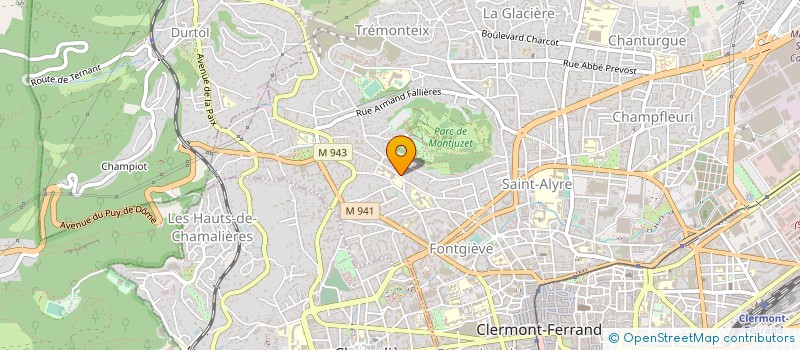 localisation de l'entreprise MONSIEUR ANTHONY SZCZERBAL à CLERMONT-FERRAND