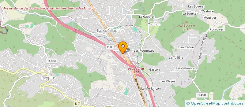 localisation de l'entreprise MONSIEUR ANTHONY TABA  LA DESTROUSSE