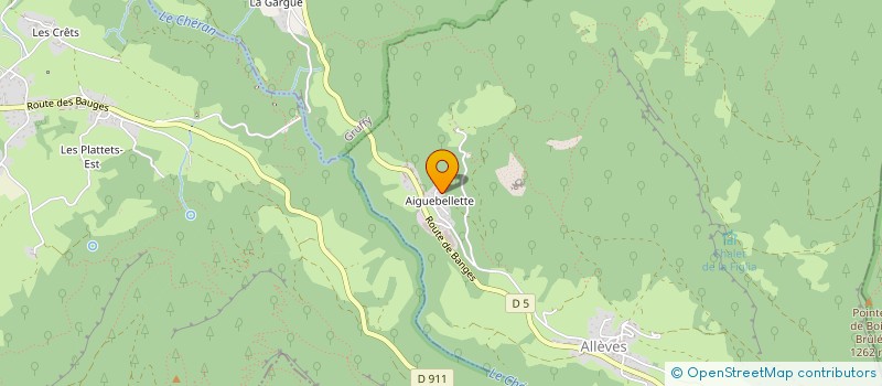 localisation de l'entreprise MONSIEUR ANTHONY TALUSSOT  ALLEVES