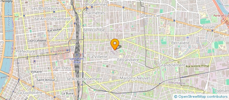 localisation de l'entreprise MONSIEUR ANTHONY TAPIERO  LYON