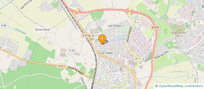 localisation de l'entreprise MONSIEUR ANTHONY TEIXEIRA à ELNE