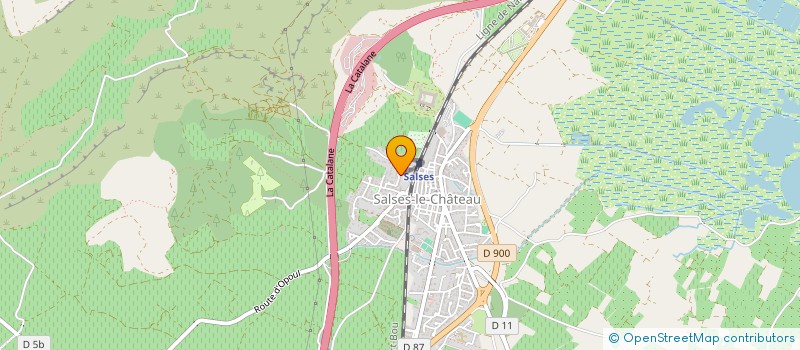 localisation de l'entreprise MONSIEUR ANTHONY TELLIER  SALSES-LE-CHATEAU