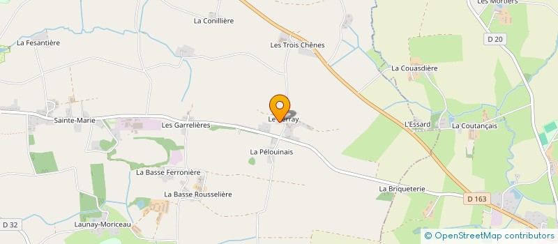 localisation de l'entreprise MONSIEUR ANTHONY TESSIER  ERBRAY