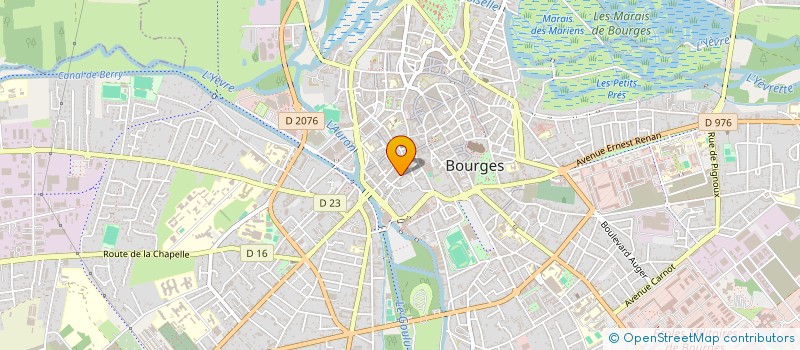 localisation de l'entreprise MONSIEUR ANTHONY TESSON à BOURGES