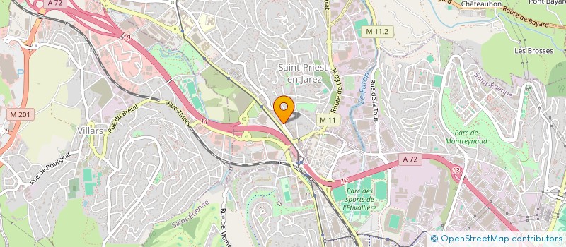 localisation de l'entreprise MONSIEUR ANTHONY TESTON  SAINT-PRIEST-EN-JAREZ