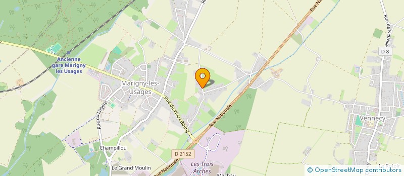 localisation de l'entreprise MONSIEUR ANTHONY THAUVIN à MARIGNY-LES-USAGES