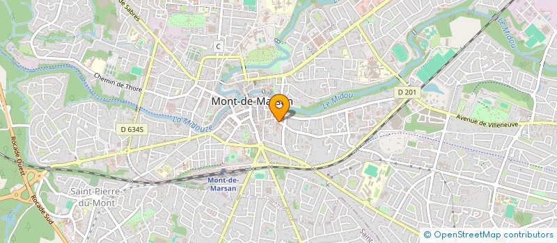 localisation de l'entreprise MONSIEUR ANTHONY THELOHAN  MONT-DE-MARSAN