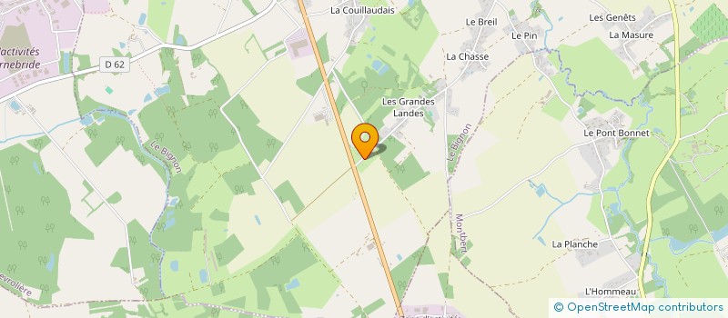 localisation de l'entreprise MONSIEUR ANTHONY THIBAULT à LE BIGNON