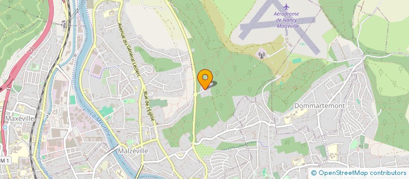 localisation de l'entreprise MONSIEUR ANTHONY THIEL  MALZEVILLE