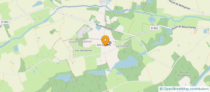 localisation de l'entreprise MONSIEUR ANTHONY THIERCELIN à CHAILLY-EN-GATINAIS