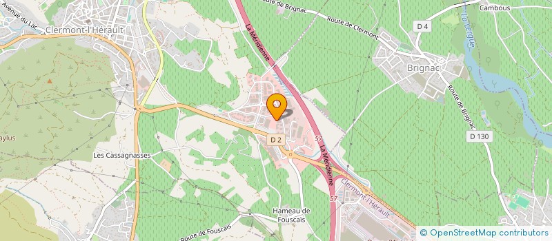 localisation de l'entreprise MONSIEUR ANTHONY THION  CLERMONT L'HERAULT
