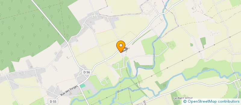 localisation de l'entreprise MONSIEUR ANTHONY THIRIAT  VERNEUIL D'AVRE ET D'ITON