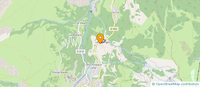 localisation de l'entreprise MONSIEUR ANTHONY THOMASSET  VALLOIRE