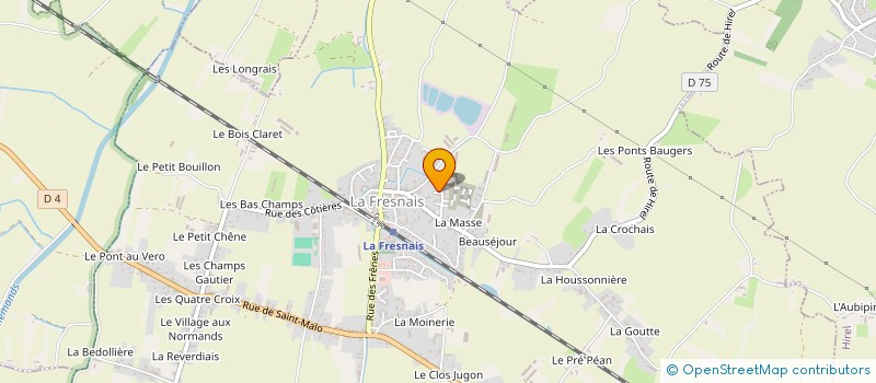 localisation de l'entreprise MONSIEUR ANTHONY THOMAZEAU  LA FRESNAIS