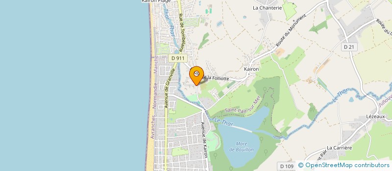 localisation de l'entreprise MONSIEUR ANTHONY THOMINE à SAINT-PAIR-SUR-MER