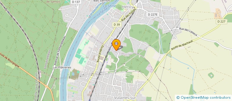 localisation de l'entreprise MONSIEUR ANTHONY THURAM-ULIEN  HERICY