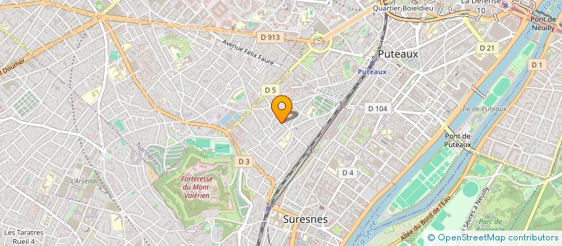 localisation de l'entreprise MONSIEUR ANTHONY THY à SURESNES