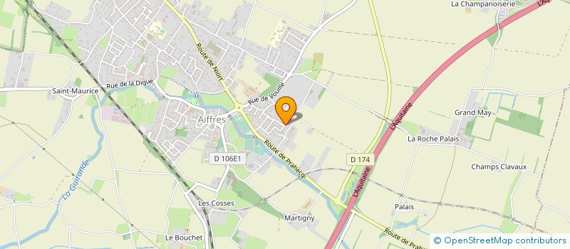 localisation de l'entreprise MONSIEUR ANTHONY TIBONE  AIFFRES