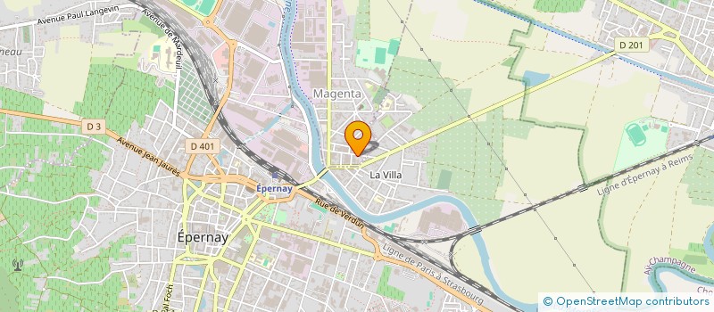 localisation de l'entreprise MONSIEUR ANTHONY TIXIER  MAGENTA