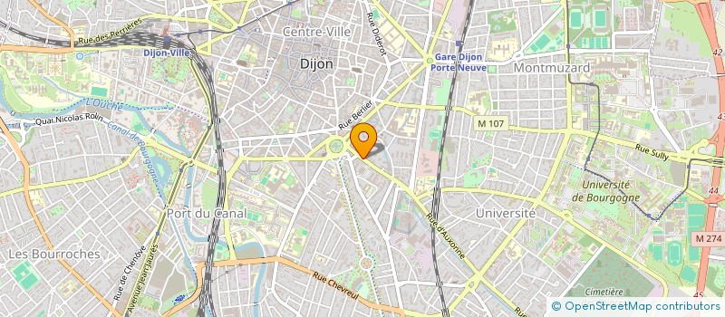 localisation de l'entreprise MONSIEUR ANTHONY TOMASSONI  DIJON
