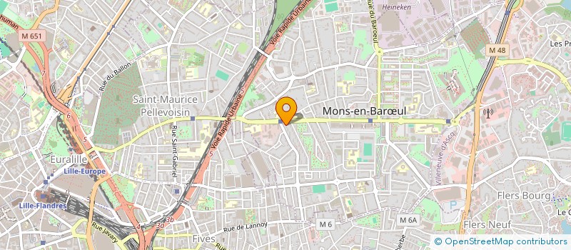 localisation de l'entreprise MONSIEUR ANTHONY TOUQUET  MONS-EN-BARUL