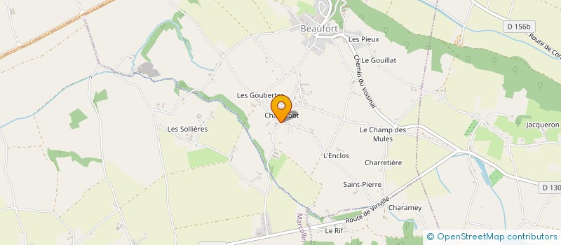 localisation de l'entreprise MONSIEUR ANTHONY TOURRAL à BEAUFORT