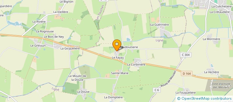 localisation de l'entreprise MONSIEUR ANTHONY TREGUIER  LIGNE