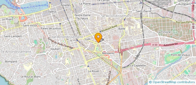 localisation de l'entreprise MONSIEUR ANTHONY TRIELLI à MARSEILLE