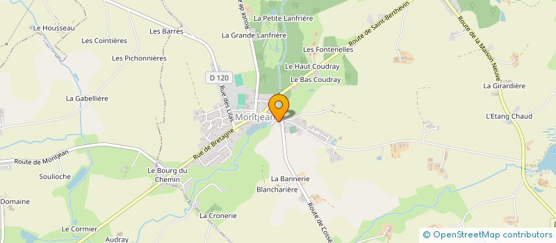 localisation de l'entreprise MONSIEUR ANTHONY TRIPOTIN  MONTJEAN