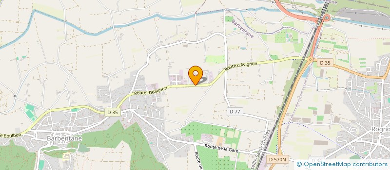 localisation de l'entreprise MONSIEUR ANTHONY TRON  BARBENTANE