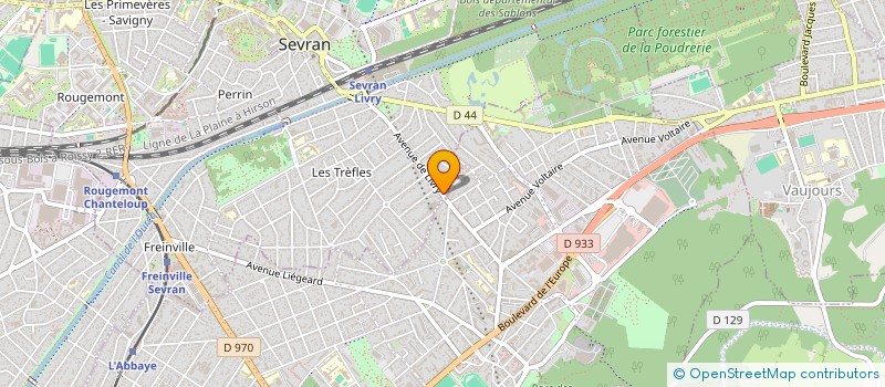 localisation de l'entreprise MONSIEUR ANTHONY TUBIANA à SEVRAN
