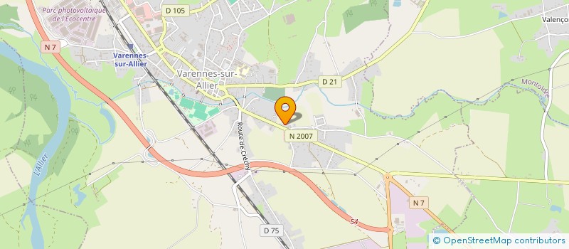 localisation de l'entreprise MONSIEUR ANTHONY TUIZAT à VARENNES-SUR-ALLIER