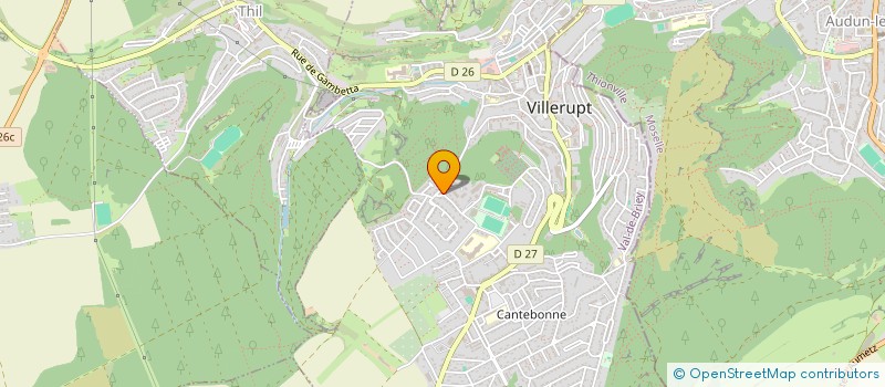 localisation de l'entreprise MONSIEUR ANTHONY TULLII  VILLERUPT