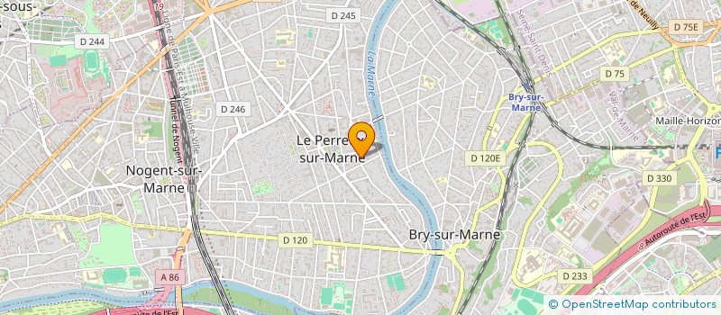 localisation de l'entreprise MONSIEUR ANTHONY TURTSCHI à LE PERREUX-SUR-MARNE