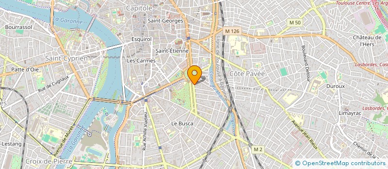 localisation de l'entreprise MONSIEUR ANTHONY URBINO  TOULOUSE