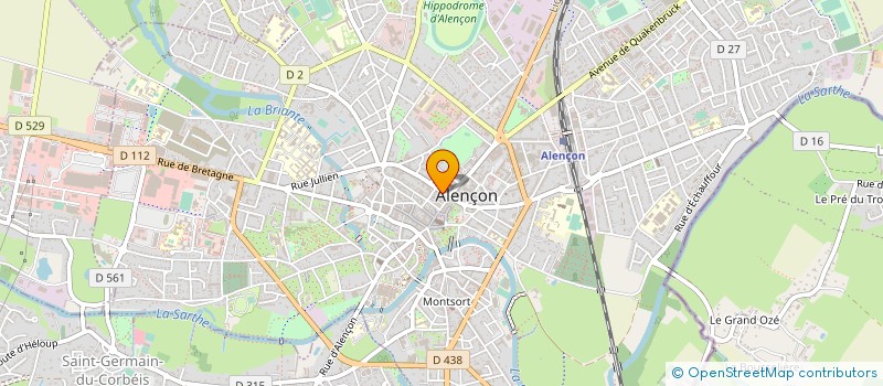 localisation de l'entreprise MONSIEUR ANTHONY URSULE à ALENCON