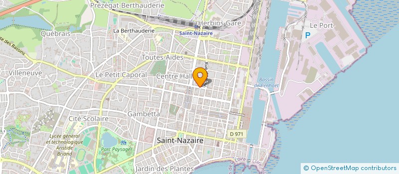 localisation de l'entreprise MONSIEUR ANTHONY VACCHETTA  SAINT-NAZAIRE