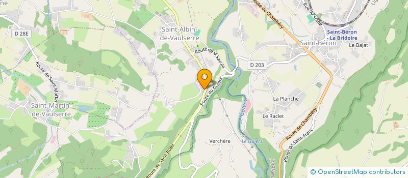 localisation de l'entreprise MONSIEUR ANTHONY VAGNON  SAINT-ALBIN-DE-VAULSERRE