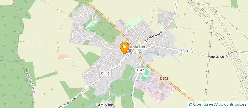 localisation de l'entreprise MONSIEUR ANTHONY VALENTI  LE CHATELET-EN-BRIE