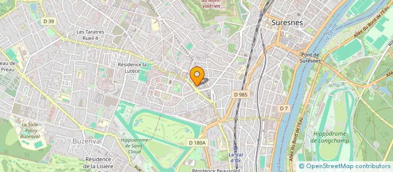 localisation de l'entreprise MONSIEUR ANTHONY VALENTINY à SURESNES