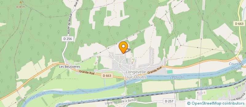 localisation de l'entreprise MONSIEUR ANTHONY VALOGNE  LONGEVELLE-SUR-DOUBS